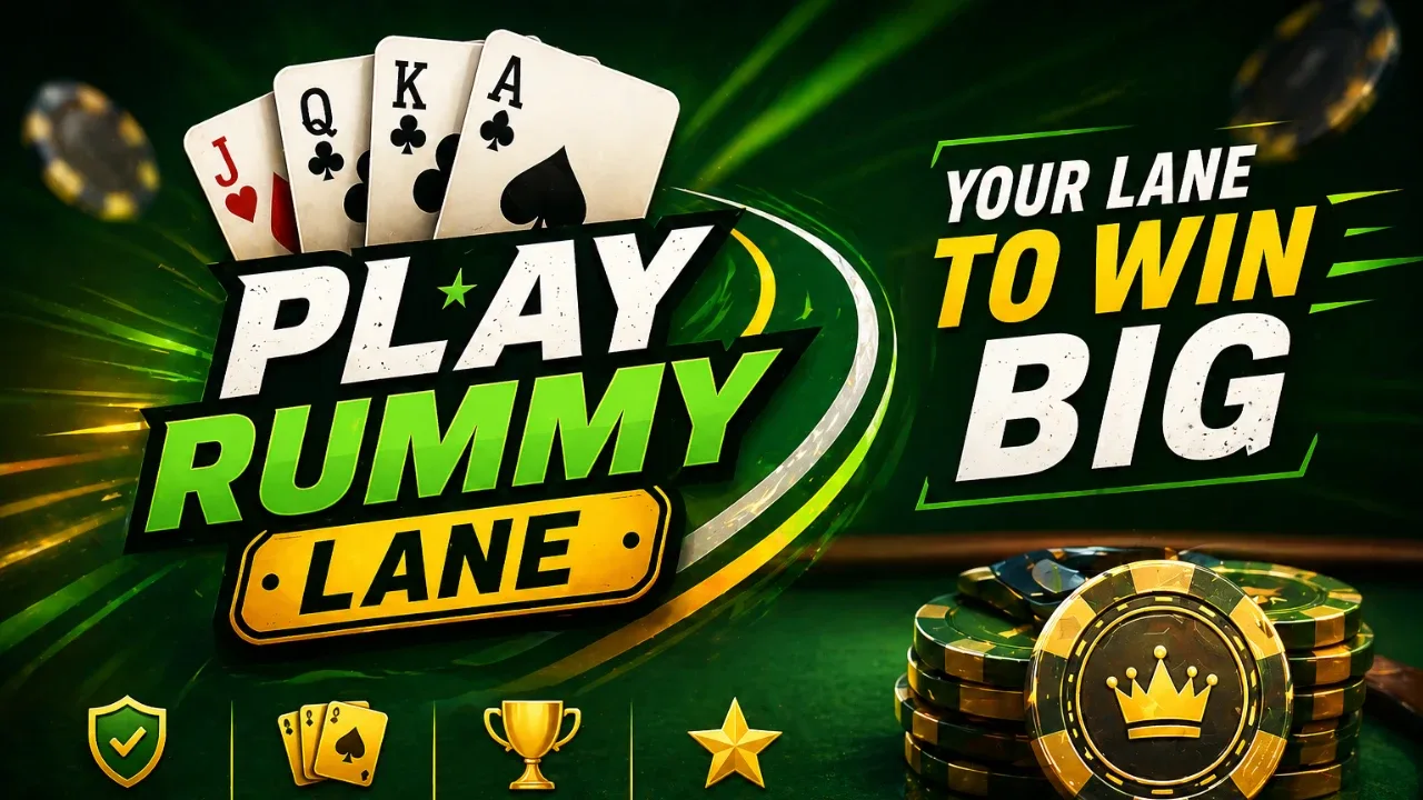 Play Rummy Lane hero stripe — mobile rummy lane and fast scan vibe
