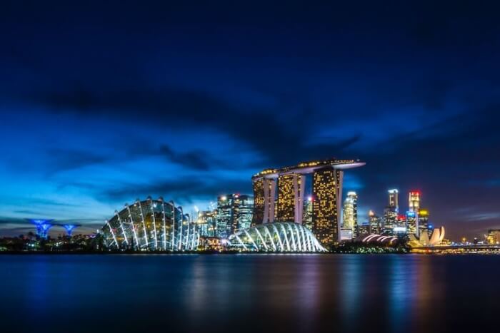 シンガポール　夜景