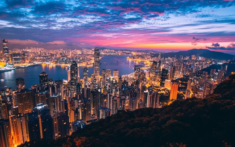 香港　夜景